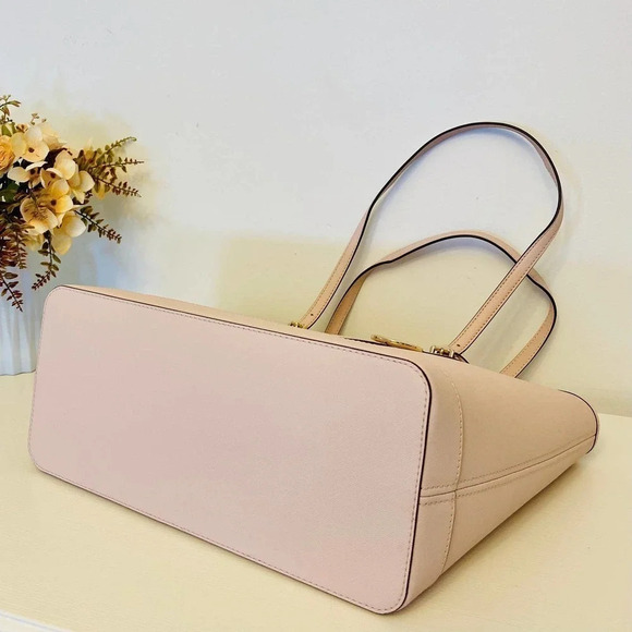 Michael Kors Purse Jet Set Travel Large Tote Leather - Picture 3 of 8